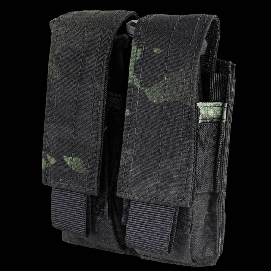 MODULAR POUCHES Condor Outdoor | Double Pistol Mag Pouch Multicam Black