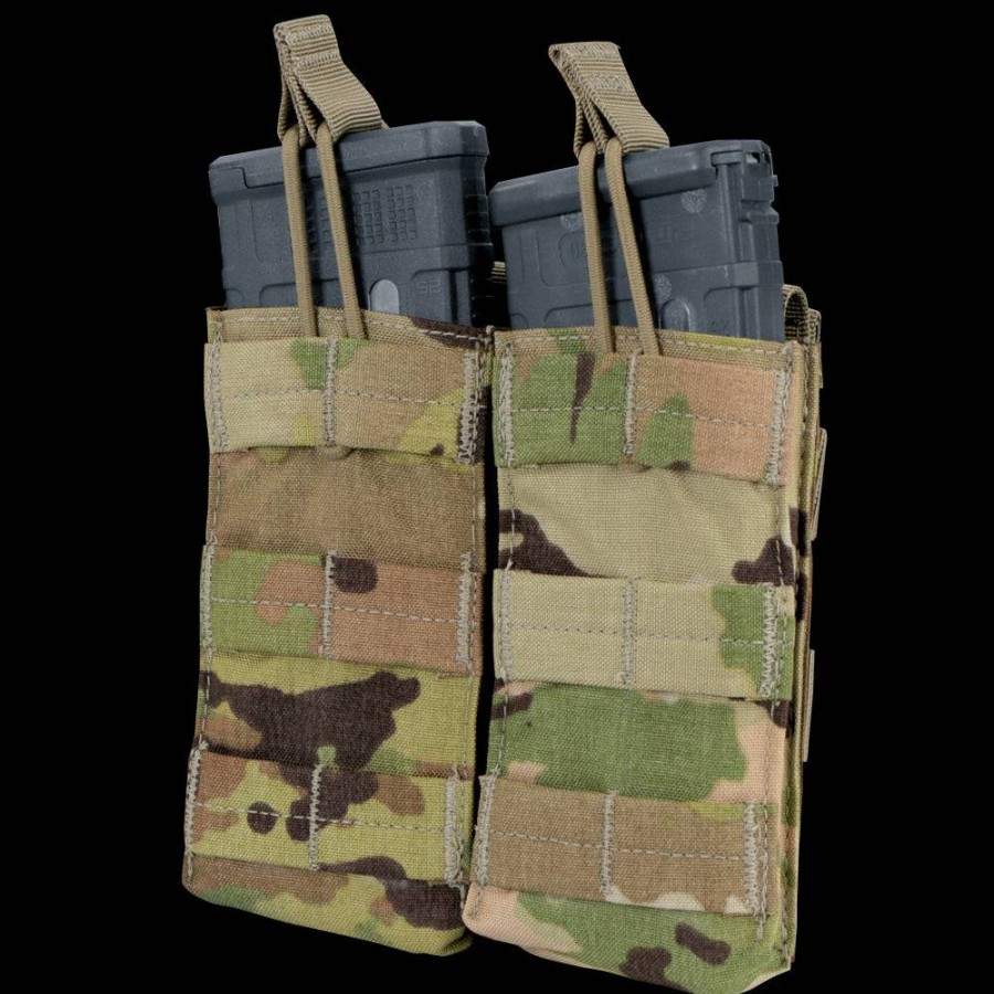 MODULAR POUCHES Condor Outdoor | Double M4/M16 Open-Top Mag Pouch Scorpion Ocp