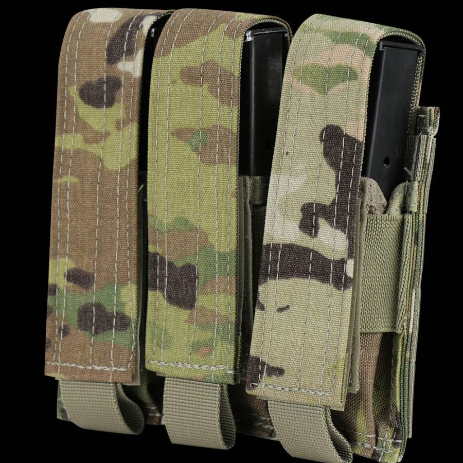 MODULAR POUCHES Condor Outdoor | Triple Pistol Mag Pouch Scorpion Ocp