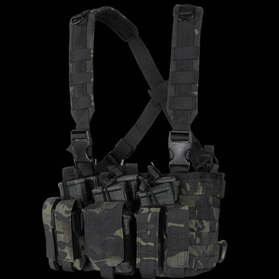 TACTICAL VESTS Condor Outdoor | Recon Chest Rig Multicam Black