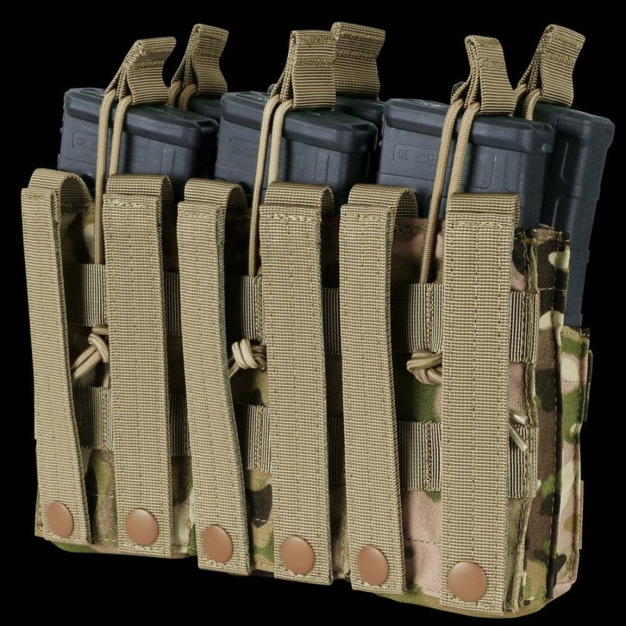 MODULAR POUCHES Condor Outdoor | Triple Stacker M4 Mag Pouch Multicam