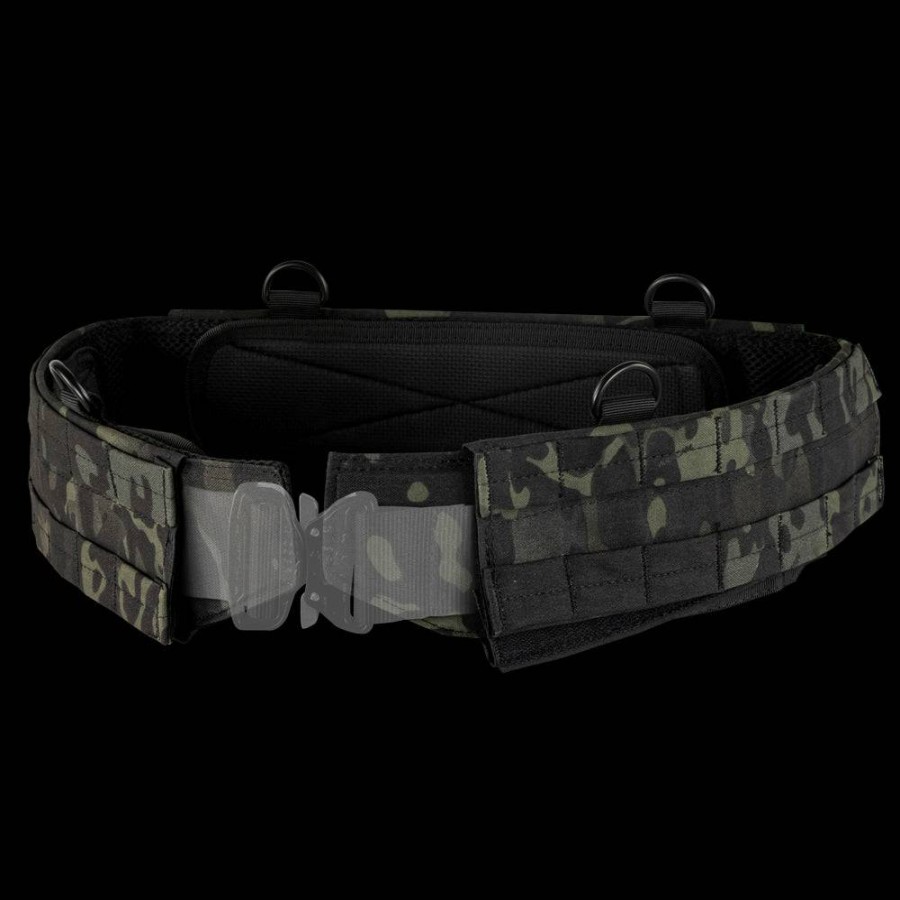 MORE TACTICAL GEAR Condor Outdoor | Slim Battle Belt Multicam Black