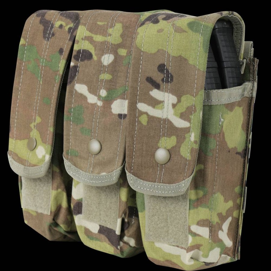 MODULAR POUCHES Condor Outdoor | Triple Ak/Ar Mag Pouch Scorpion Ocp