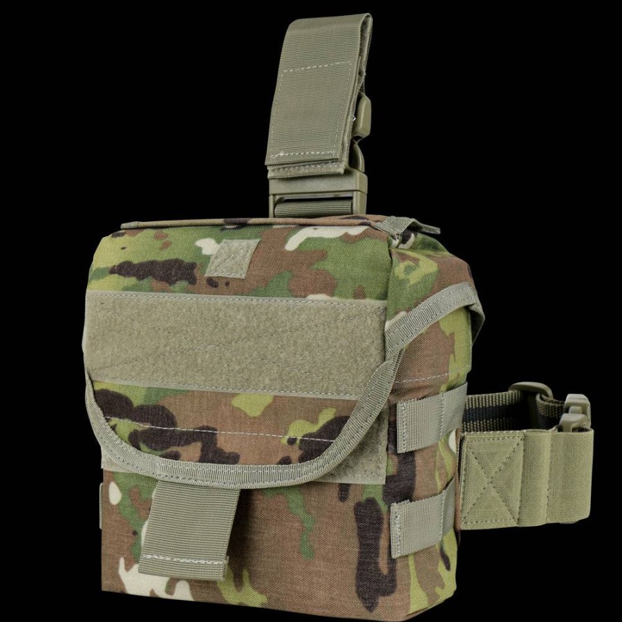 MORE TACTICAL GEAR Condor Outdoor | Drop Leg Dump Pouch Scorpion Ocp