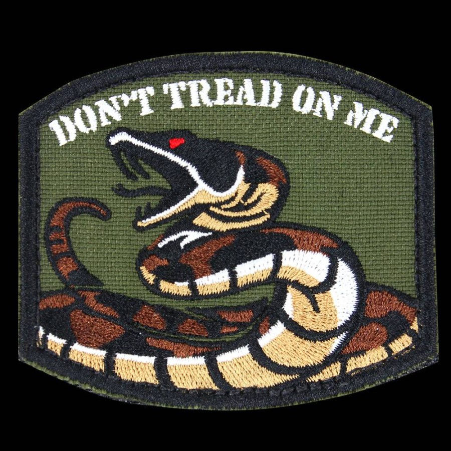 ACCESSORIES Condor Outdoor | Don'T Tread On Me Patch Olive Drab