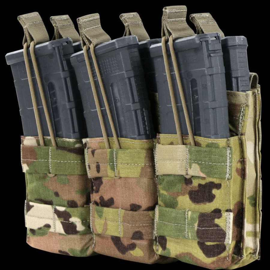 MODULAR POUCHES Condor Outdoor | Triple Stacker M4 Mag Pouch Scorpion Ocp