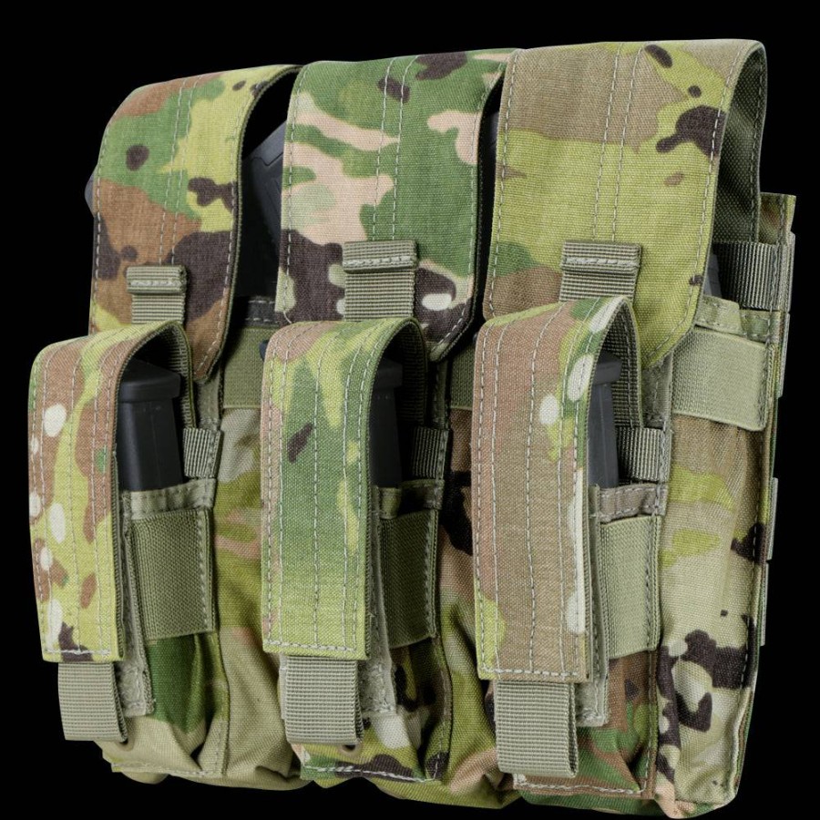 MODULAR POUCHES Condor Outdoor | Triple Ak Kangaroo Mag Pouch Scorpion Ocp