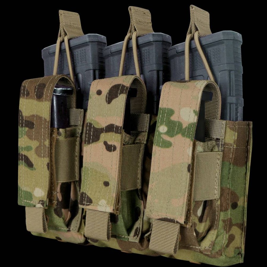 MODULAR POUCHES Condor Outdoor | Triple Kangaroo Mag Pouch Gen Ii Multicam