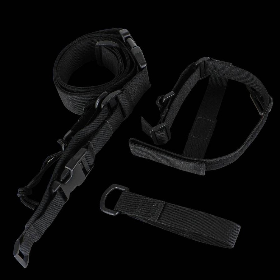 MORE TACTICAL GEAR Condor Outdoor | 3-Point Sling Black