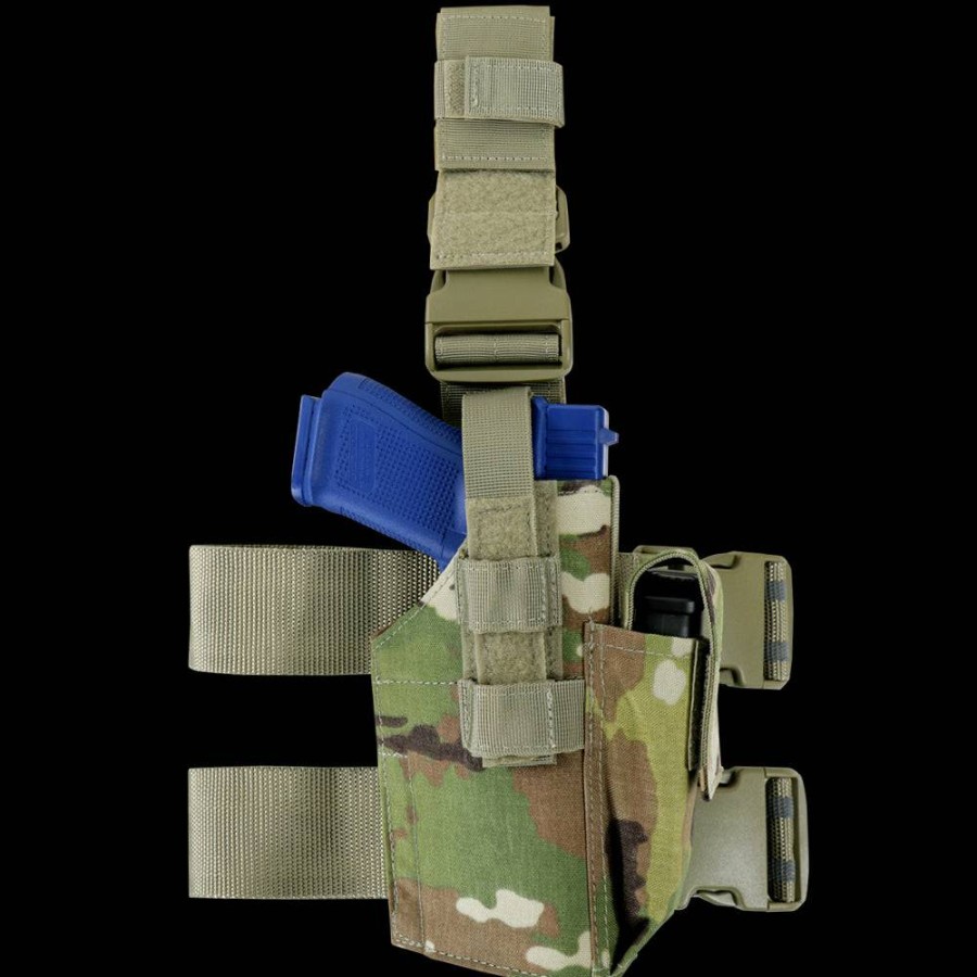 MORE TACTICAL GEAR Condor Outdoor | Tactical Leg Holster Scorpion Ocp