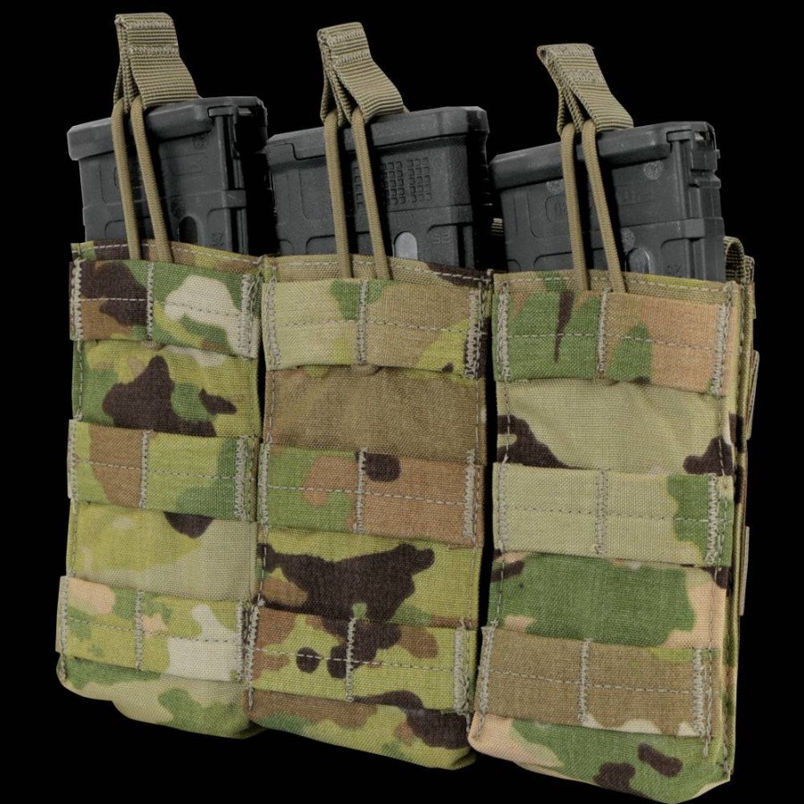 MODULAR POUCHES Condor Outdoor | Triple M4/M16 Open-Top Mag Pouch Scorpion Ocp